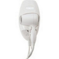 1600W Wall Mount Hair Dryer W/Nite Lite White